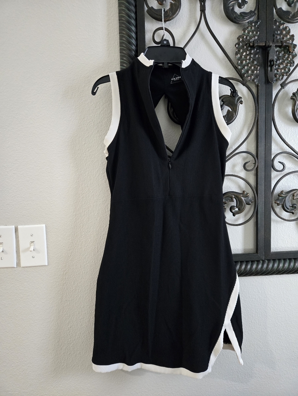 Erin Oprea Basics Zip Front Rib Dress - Picture 7 of 10